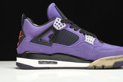 AJ4-766302 4 Jordan Scott x Purple Retro Travis 0826